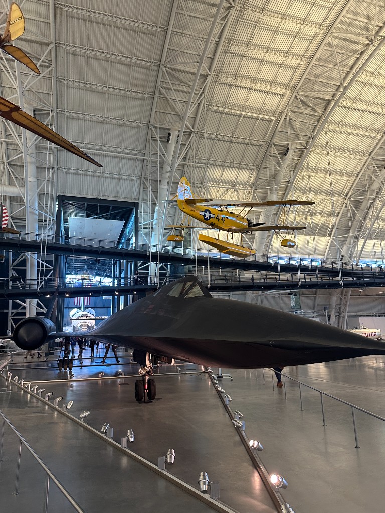SR-71 Blackbird at Smithsonian Udvar-Hazy Center